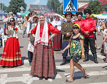 На главной ярмарочной площади