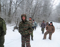 На учете зайцев в лесу