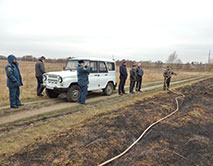 Все пожарное оборудование заповедника рабочее - установила комиссия при проверке. Замечаний нет.