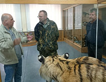 Погибший на оз. Ханка тигр, стал экспонатом визит-центра заповедника