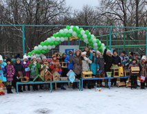 Стартовала акция «Покормите птиц!» в Детском парке г. Курска