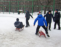 Проводы зимы в Детском парке г. Курска