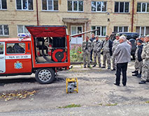 Добровольная пожарная команда ЦЧЗ прошла повышение квалификации