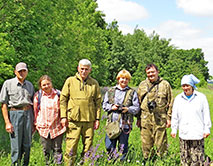 С сотрудниками научного отдела ЦЧЗ