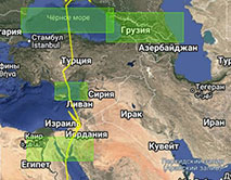 Схема миграции серого журавля A59565 в 2024-2025 гг.