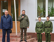 Открытие мемориальной доски Евгения Сухачева в День работников заповедников