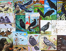 Работы победители конкурса «Грач – птица 2025 года»