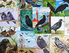 Итоги конкурса «Грач - птица 2025 года»: Поздравляем юных художников!