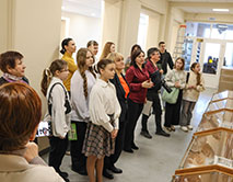 Открытие выставки детского рисунка «Грач - птица 2025 года»