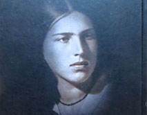 Оборотная сторона книги с портретом Вероники