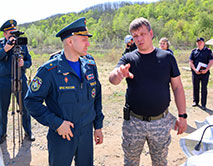 ЦЧЗ принял участие в штабной тренировке по ликвидации ландшафтных пожаров
