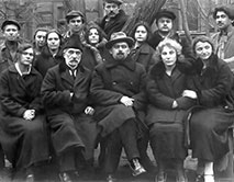 Кафедра геоботаники МГУ (В.В. Алехин в центре)