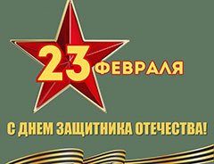 С Днем защитника Отечества!