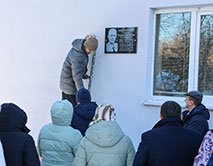 Открытие мемориальной доски профессору В.М. Галушину