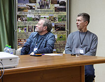 Ведущие блока - П.В. Кудрин и А.Ю. Соколов